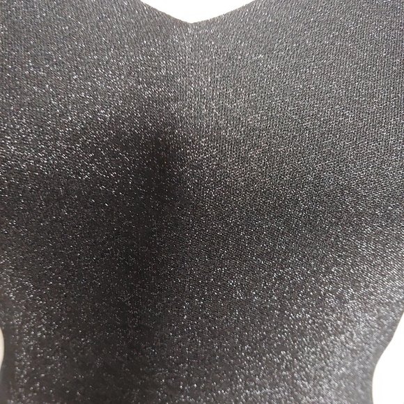 Chris McLaughlin Black Sparkle Formal Dress 4/6 - Picture 4 of 9